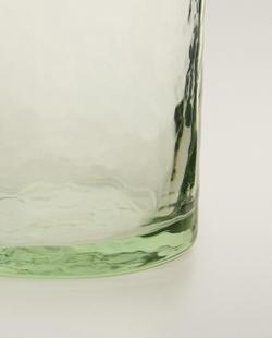 Zara Home стакан из стекла, цвет зелёный, 12.1 см