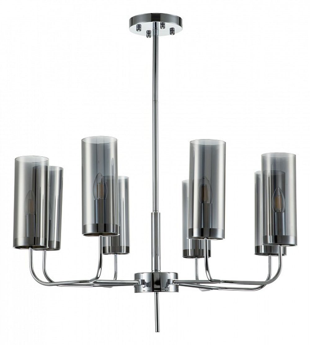 Люстра на штанге Indigo Balletto 13014/8R Chrome