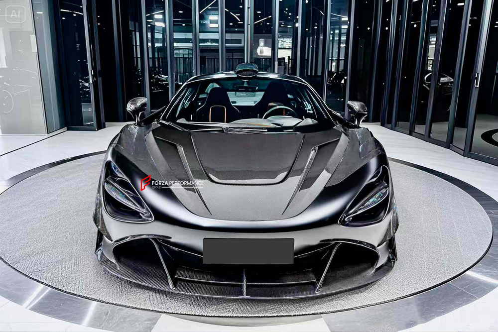 Карбоновый воздухозаборник на крыше для McLaren 720S 2017-2023 МакЛарен тюнинг