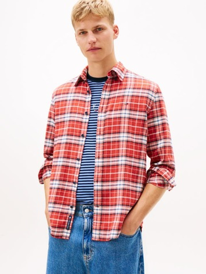 Рубашка мужская TOMMY JEANS TJM REG FLANNEL CHEC