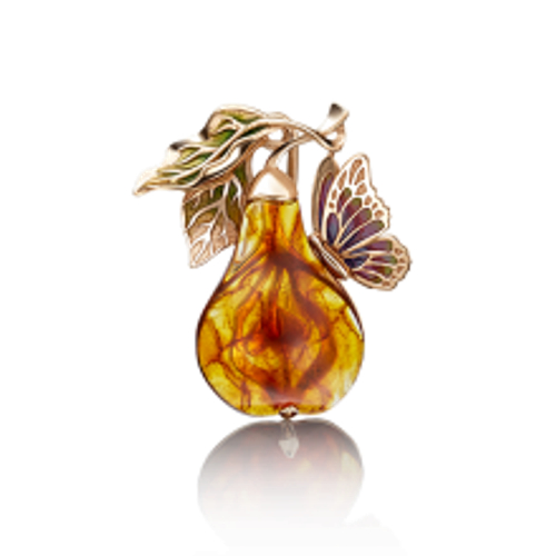 Брошь Груша