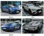 Обвес переделка для MERCEDES BENZ AMG GT X290 GT43 GT50 GT53 ДО GT63 2018+ АМГ Мерседес Бенц