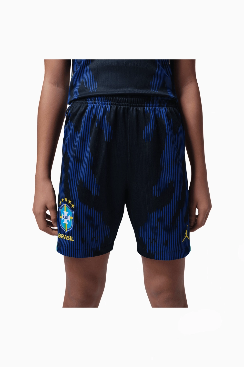 Шорты Nike Brazil x Jordan 2026 Away Stadium Junior - темно-синий