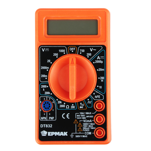 ЕРМАК Мультиметр цифровой DT-832