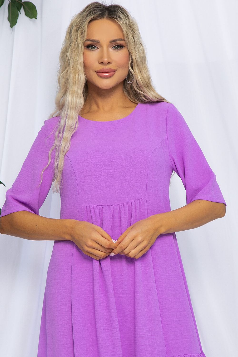 Платье Воздушный поцелуй (сирень) П13094-18М LT Collection