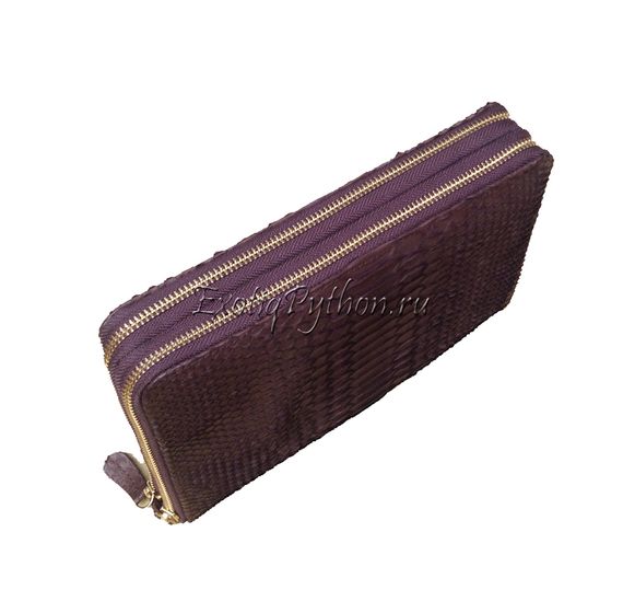Кошелек - клатч из кожи питона WA-60