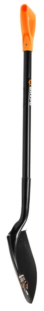 Штыковая лопата Вихрь с изогнутой тулейкой, металлический черенок