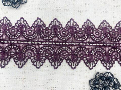 Кружево плетёное, ш. 8,5 см
