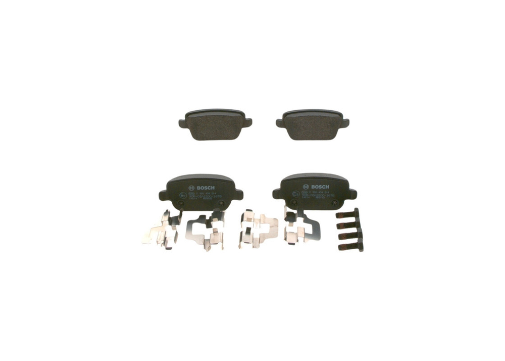 BOSCH - 0986494214-BOC - Brake Pad Set, disc brake