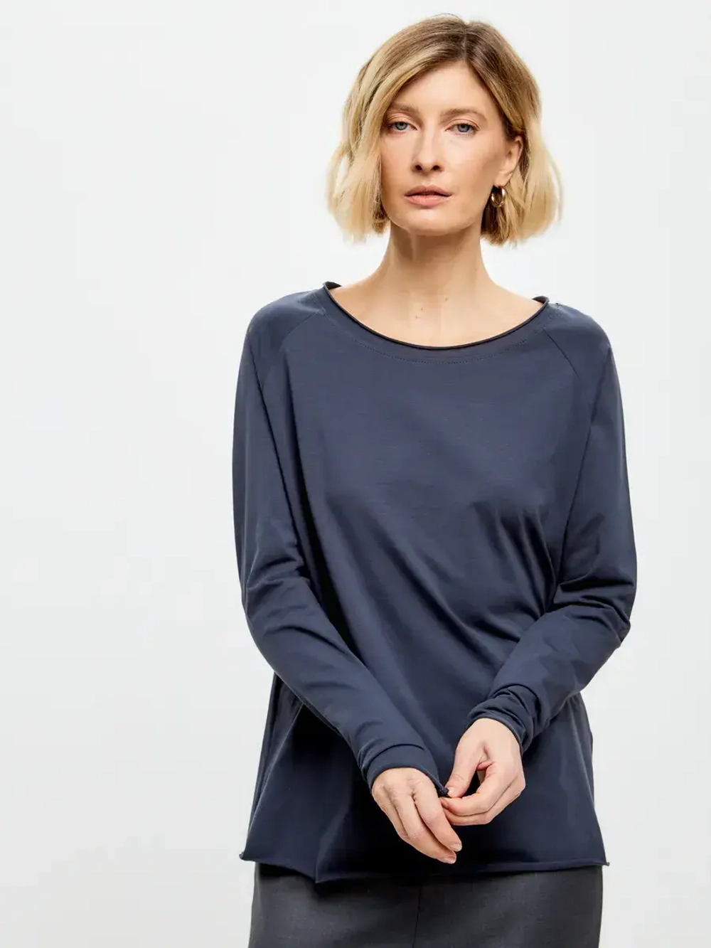 Лонгслив оверсайз реглан