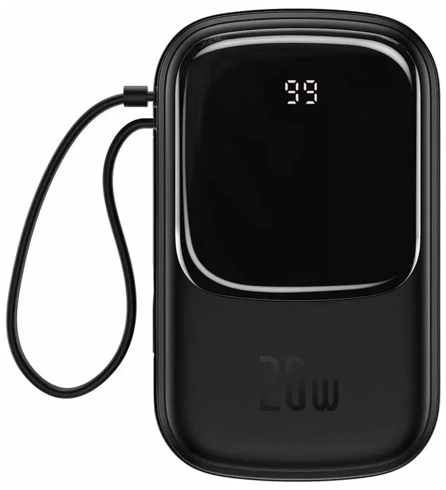 Портативный аккумулятор Baseus 20000mAh Qpow DigDisplay Black