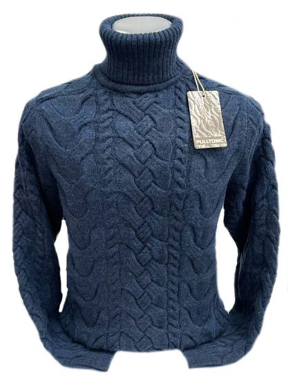 Pulltonic из шерсти и кашемира "Наши узоры" размеры (50-54)