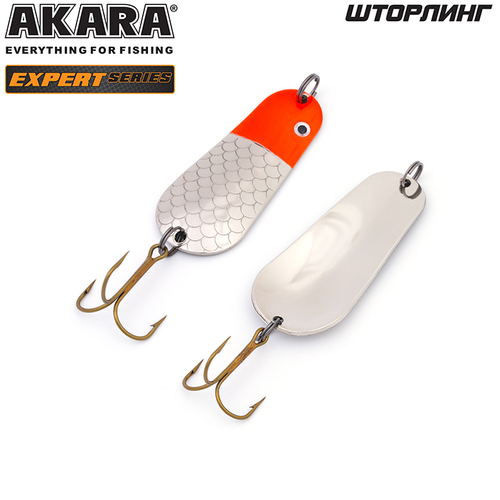 Блесна колебалка Akara Expert Шторлинг 65 мм 22 гр. 3/SIL