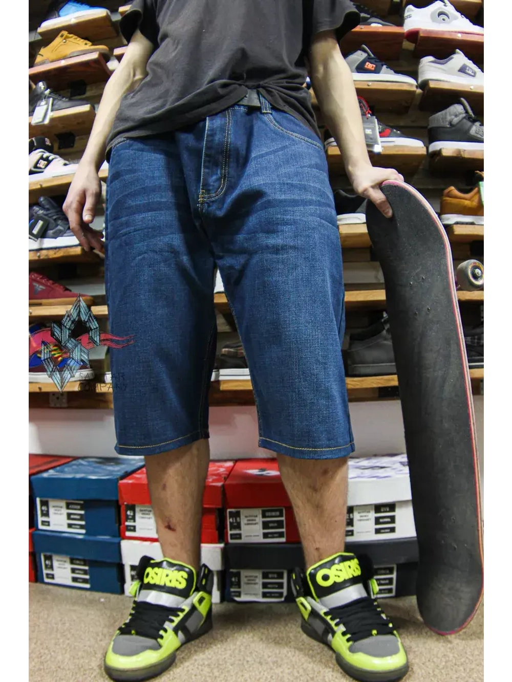 Шорты прямые широкие трубы от Savitar Shoes Company