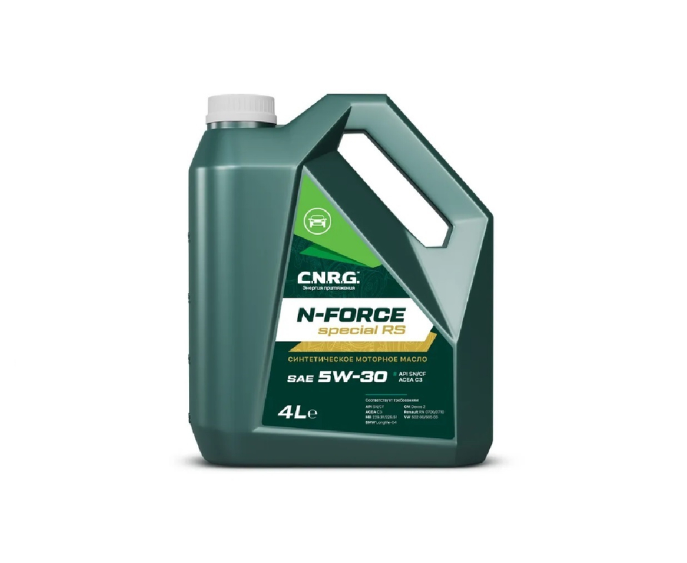 C.N.R.G. N-Force Special RS 5W-30 SN/CF; C3 4 л пластик