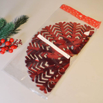 Украшение новогоднее из фольги "Снежный шар" d30см, красный