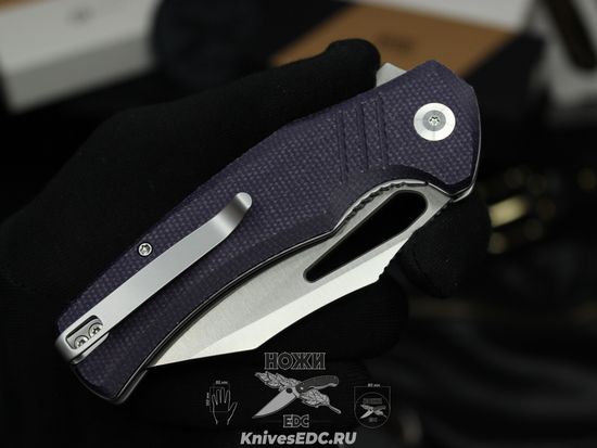 Нож складной CIVIVI BullTusk C23017-3 сталь клинка Sandvik 14C28N, рукоять Micarta
