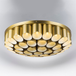 720402 Люстра SIENA 40х40W G9 ЗОЛОТО/БЕЛЫЙ