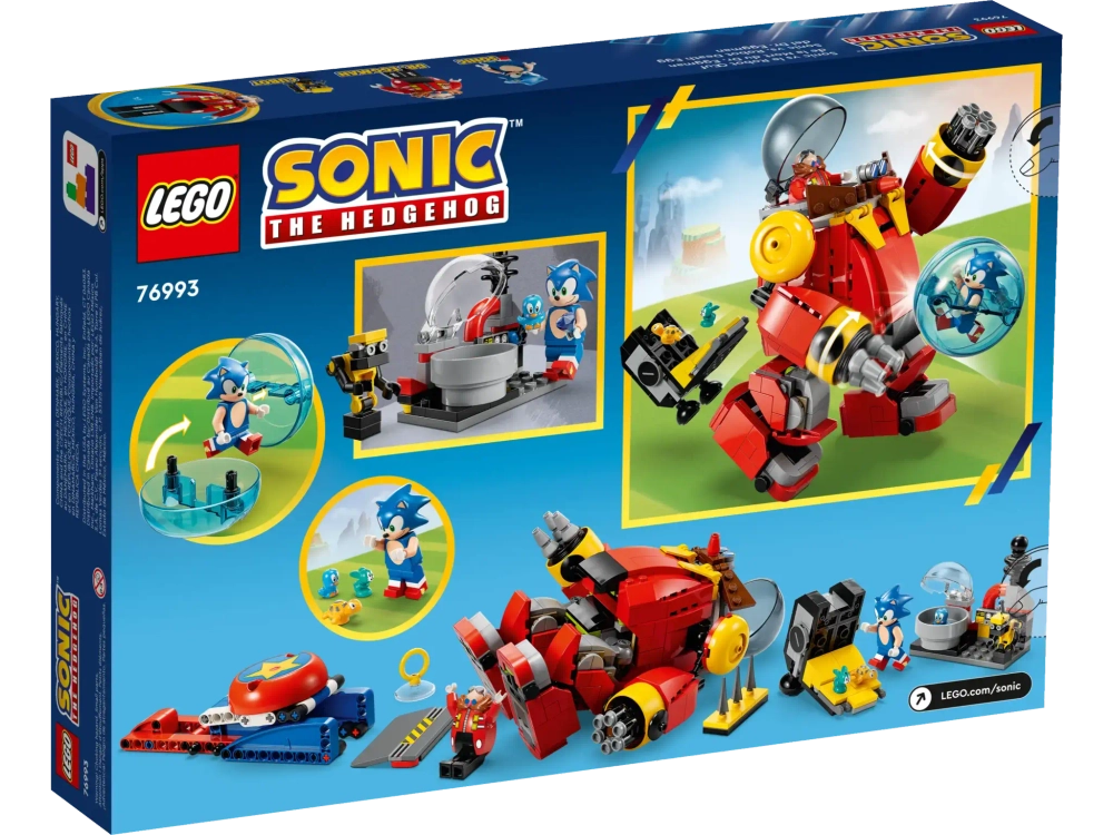 Конструктор LEGO Sonic the Hedgehog 76993 Соник против Робота Эгманна