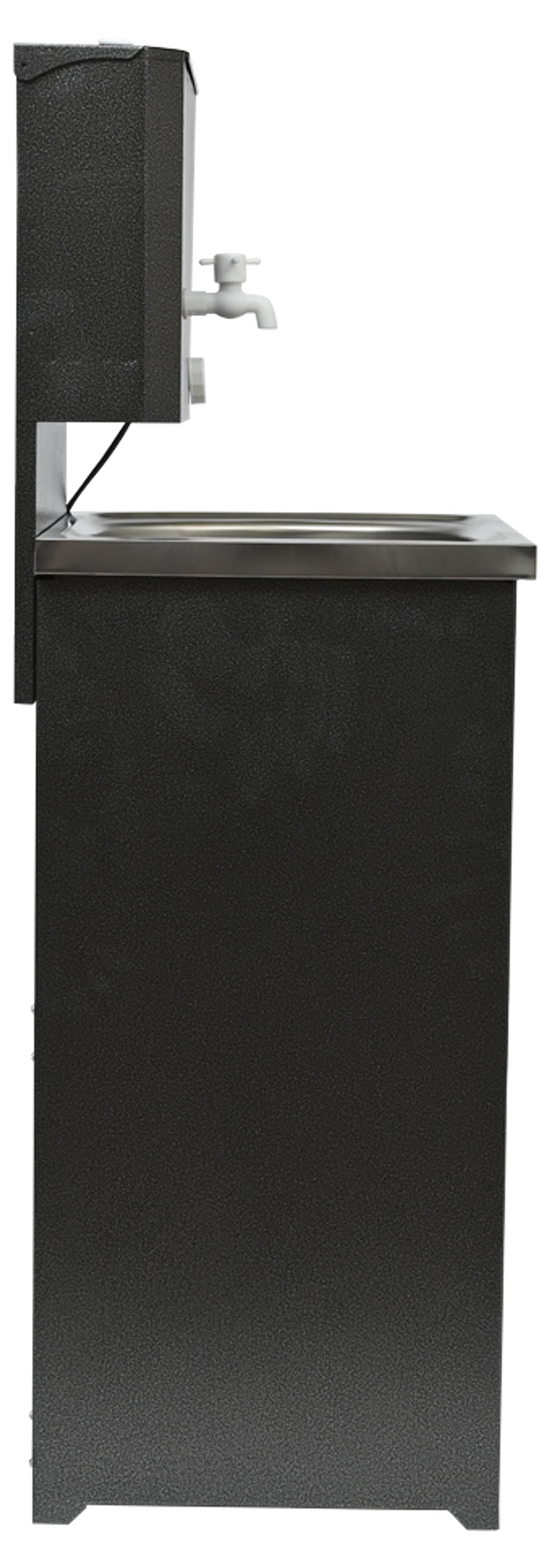 Умывальник дачный "Комфорт" ВИХРЬ с подогревом, нержавейка, серебро