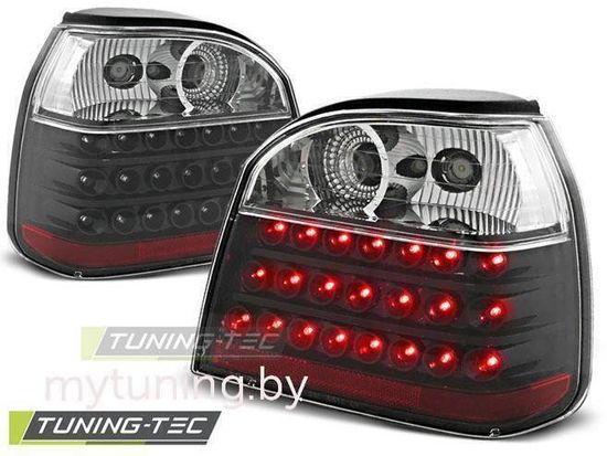 Задние фонари VW Golf 3 black led