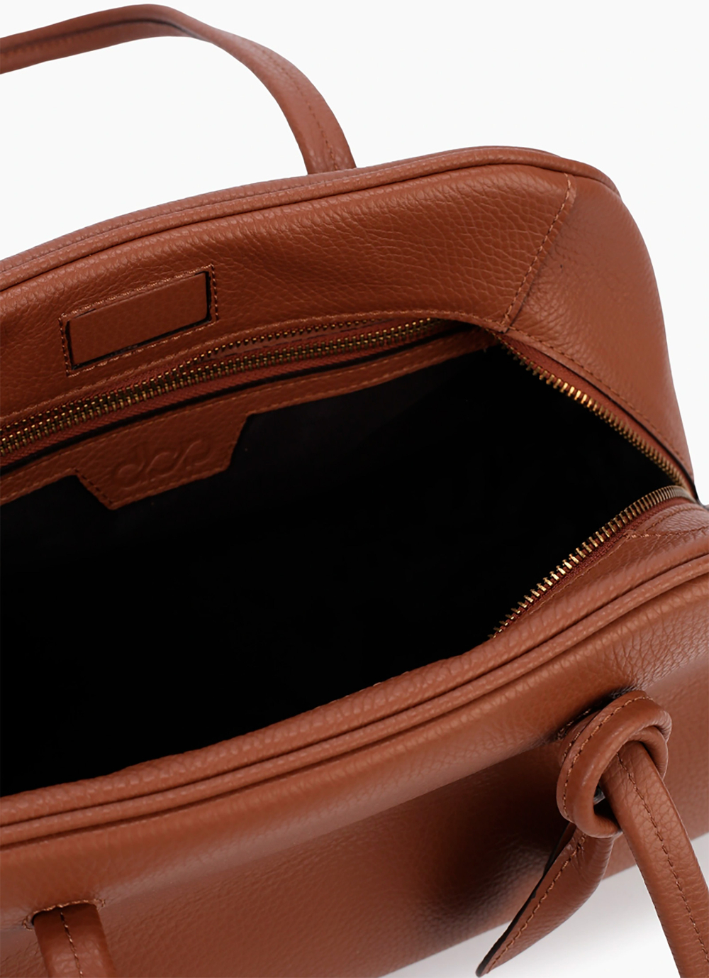 Кожаная сумка DBR 31338 темный орех