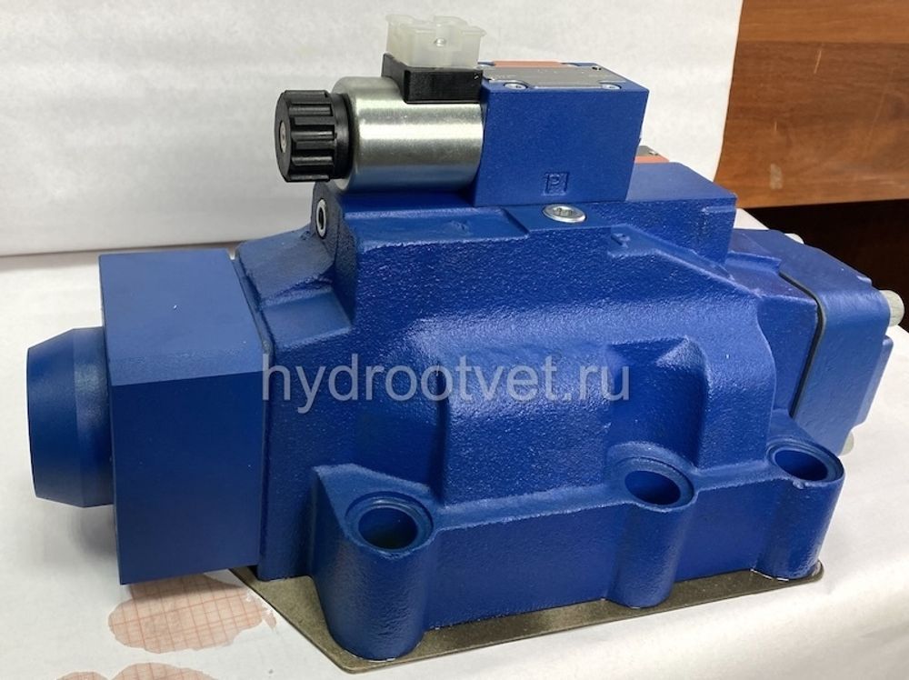 4WEH32C6X/6EG24N9EK4/B10P4.5 - Гидрораспределитель с электроуправлением Ду32 схема C (574), напряжение G24, каналы управления E = X - внутр. и Y - внеш.