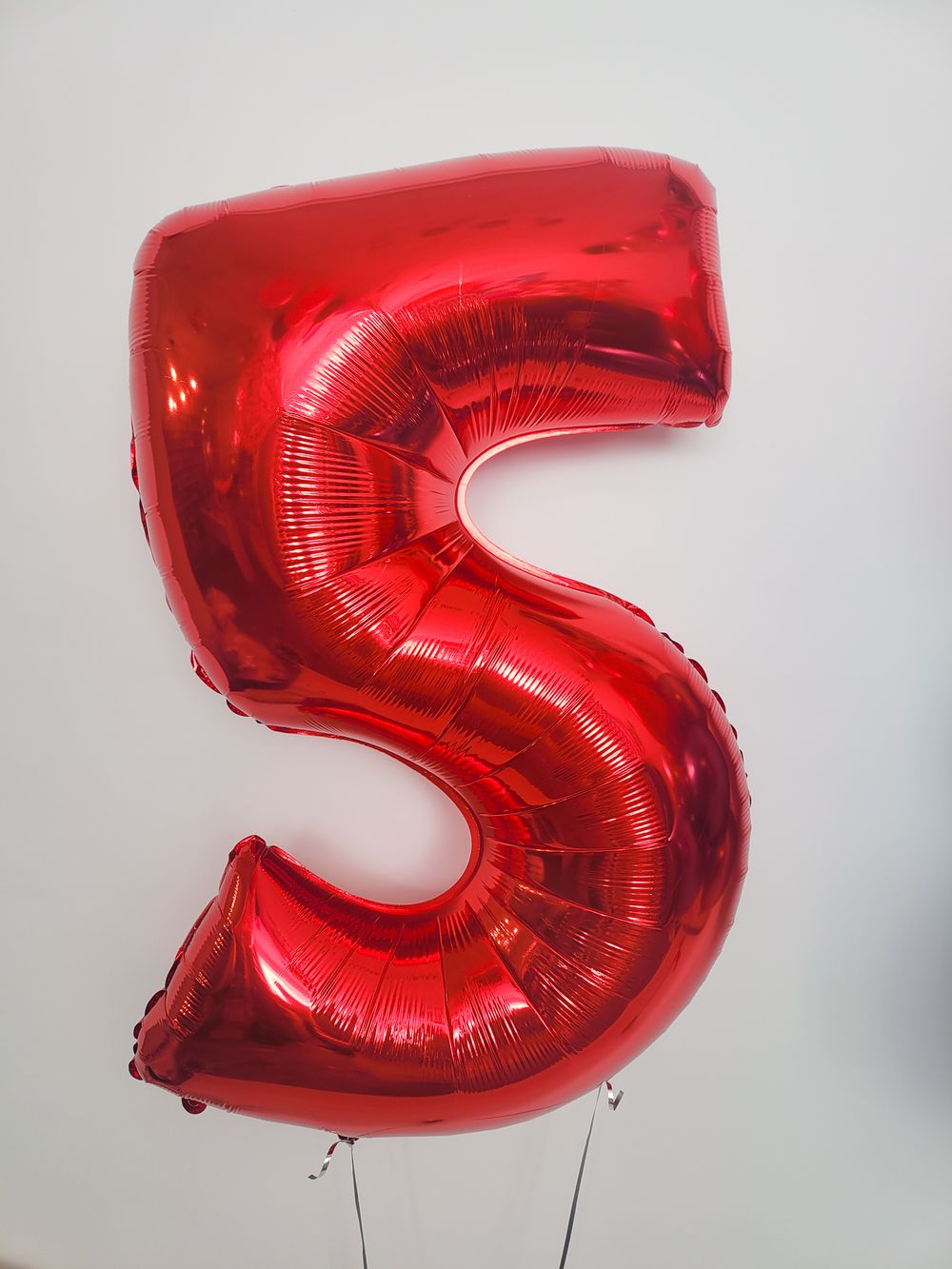 FM Шар 40" / 102 см "Цифра 5" Красный (БГ-60)  Изображение10