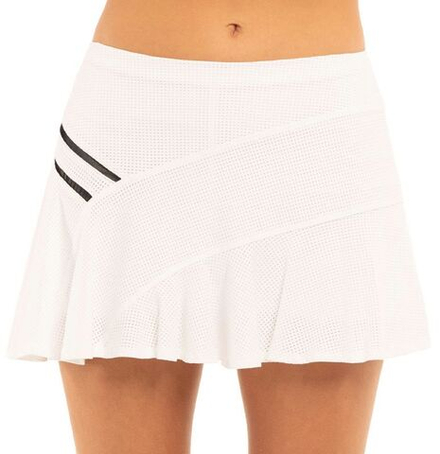 Теннисная юбка Lucky in Love Core Whites Mesh Love Skirt - white/black