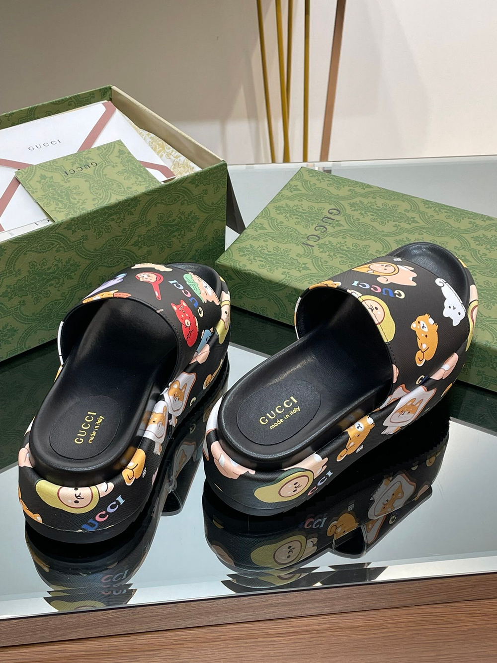 Gucci Platform Slide Sandal
