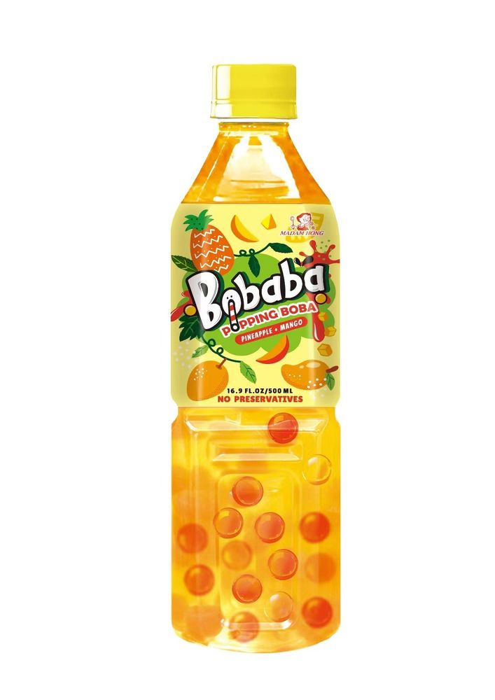 Bubble чай ананас и манго «Bobaba»