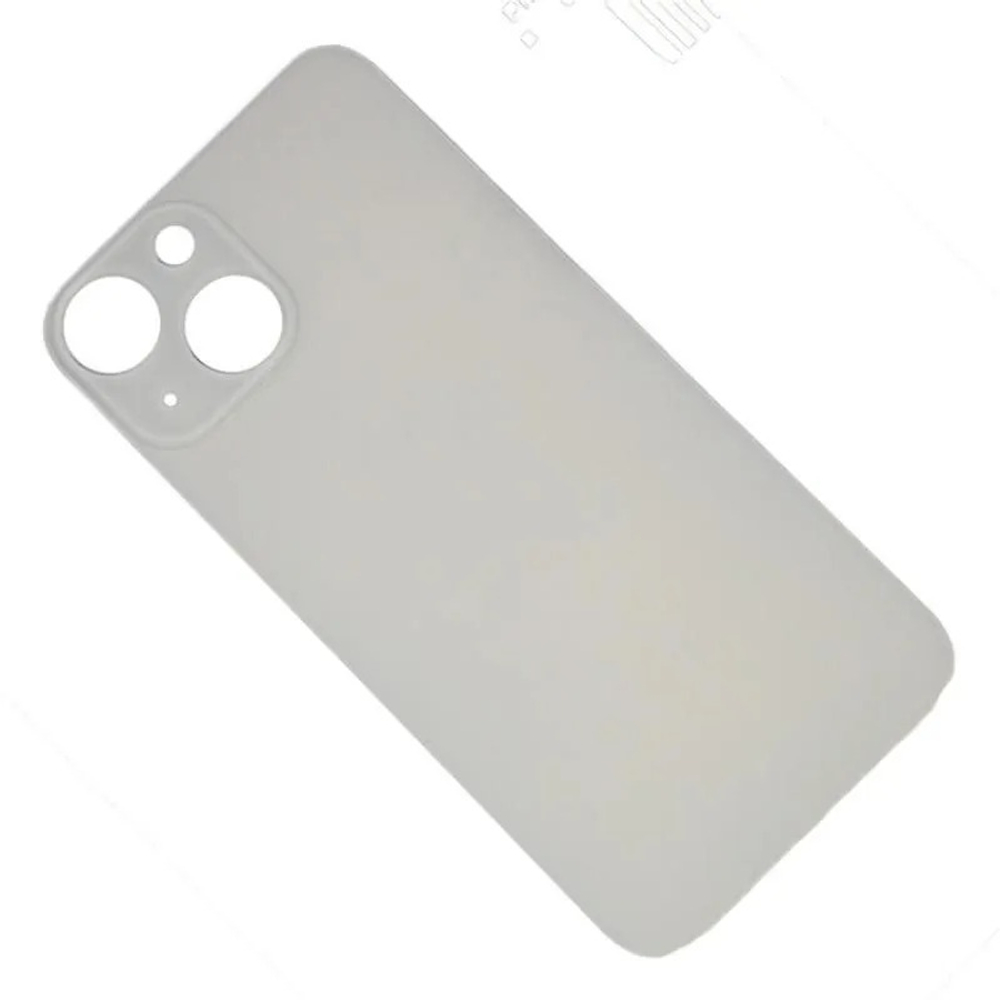 Задняя крышка для Apple iPhone 13 mini Белый (стекло, широкий вырез под камеру)