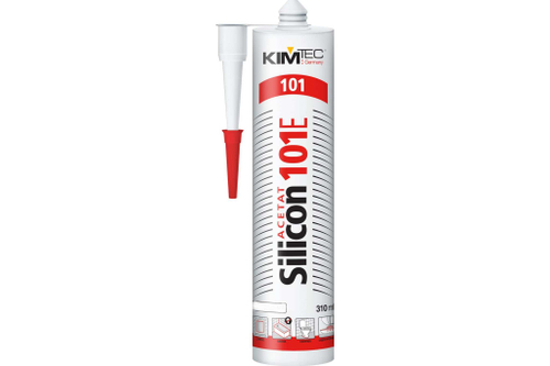 Герметик силиконовый универсальный Черный 310мл, 101Е KIM TEC