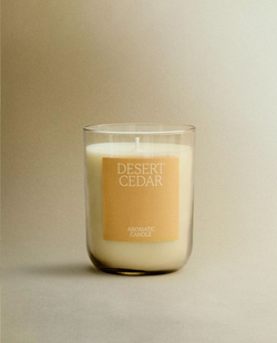 Zara Home - Ароматическая свеча desert cedar, 250 г