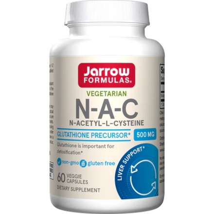 NAC (N-Acetyl-L-Cysteine) 500 мг 60 капсул Jarrow Formulas