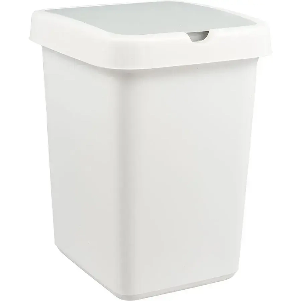 Контейнер для мусора Квадра 25 л кофейный (комплект 4 шт)