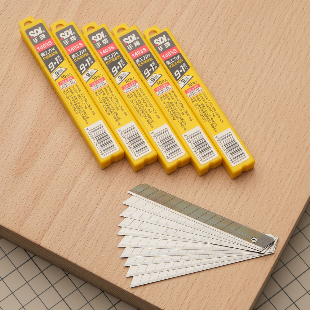 Лезвия SDI "9+1" 60 градусов (10 шт)