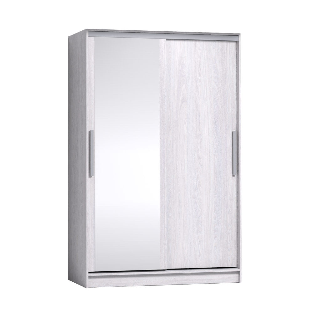 Шкаф-купе с зеркалом Strike 1350 Ясень Анкор светлый