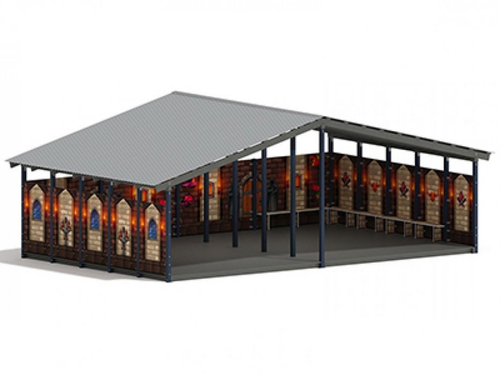 Теневой навес Средневековый МФ 70.8.5-11 Замок