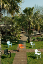 Кресло пластиковое Siesta Contract Diva, голубой