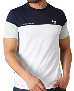 Мужская теннисная футболка Sergio Tacchini Prave T-Shirt - разноцветный