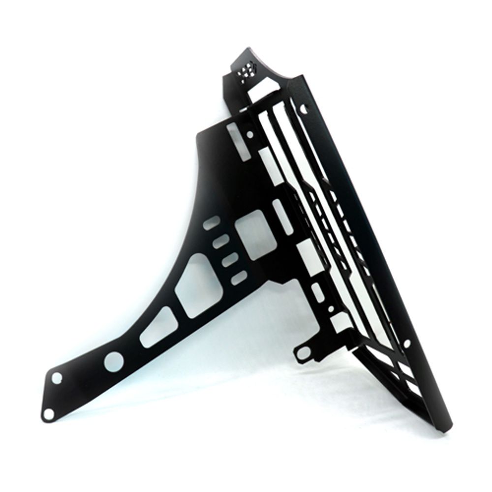 Radiator guard for Honda CRF250Rally (Rally250) (2017-2020). Stainless steel.