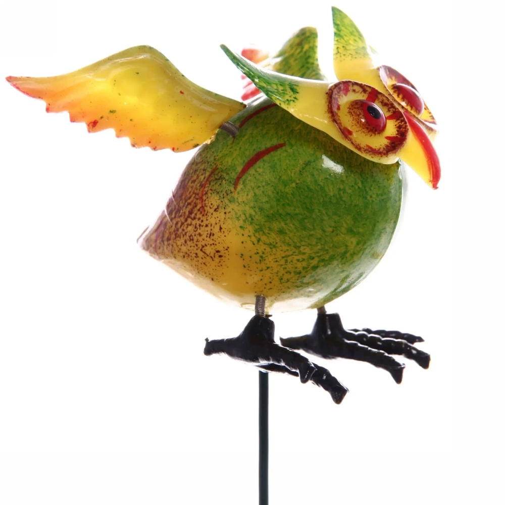 Фигура на спице «Филин» 10*40см для отпугивания птиц