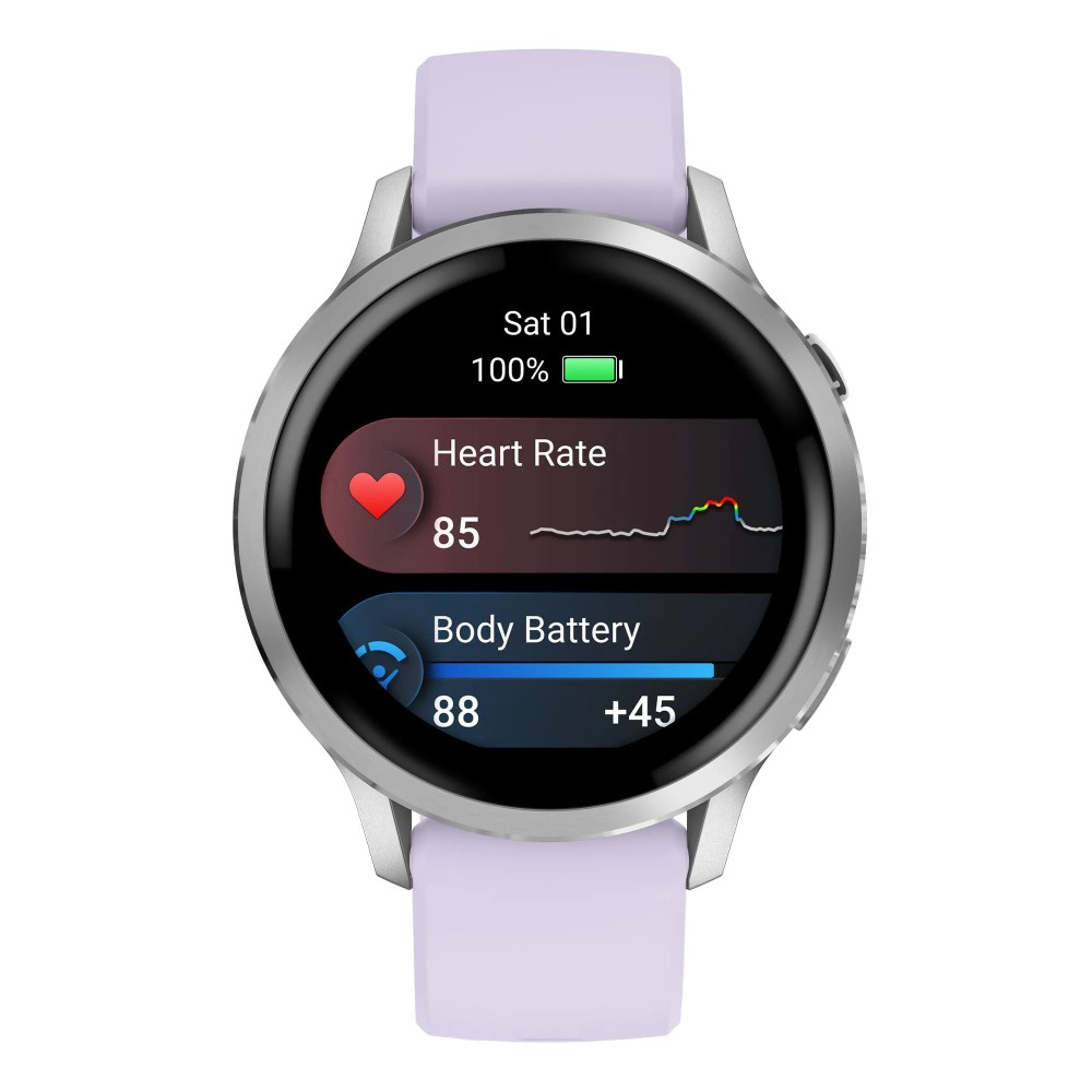 Garmin Venu 4 41mm Silver with Periwinkle