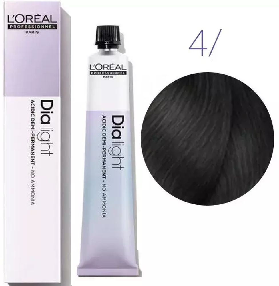 L&#39;Oreal Professionnel Dia Light 4 шатен 50мл