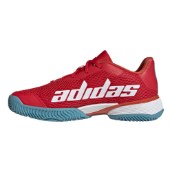 Детские теннисные кроссовки adidas Barricade Kids - Red, White