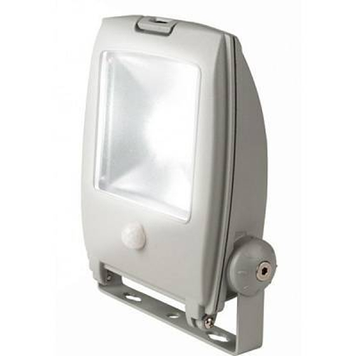 ULF-S02-10W/WW IP65 110-240В Прожектор светодиодный. Корпус серый. Цвет свечения теплый белый. Степень защиты IP65. Картонная упаковка