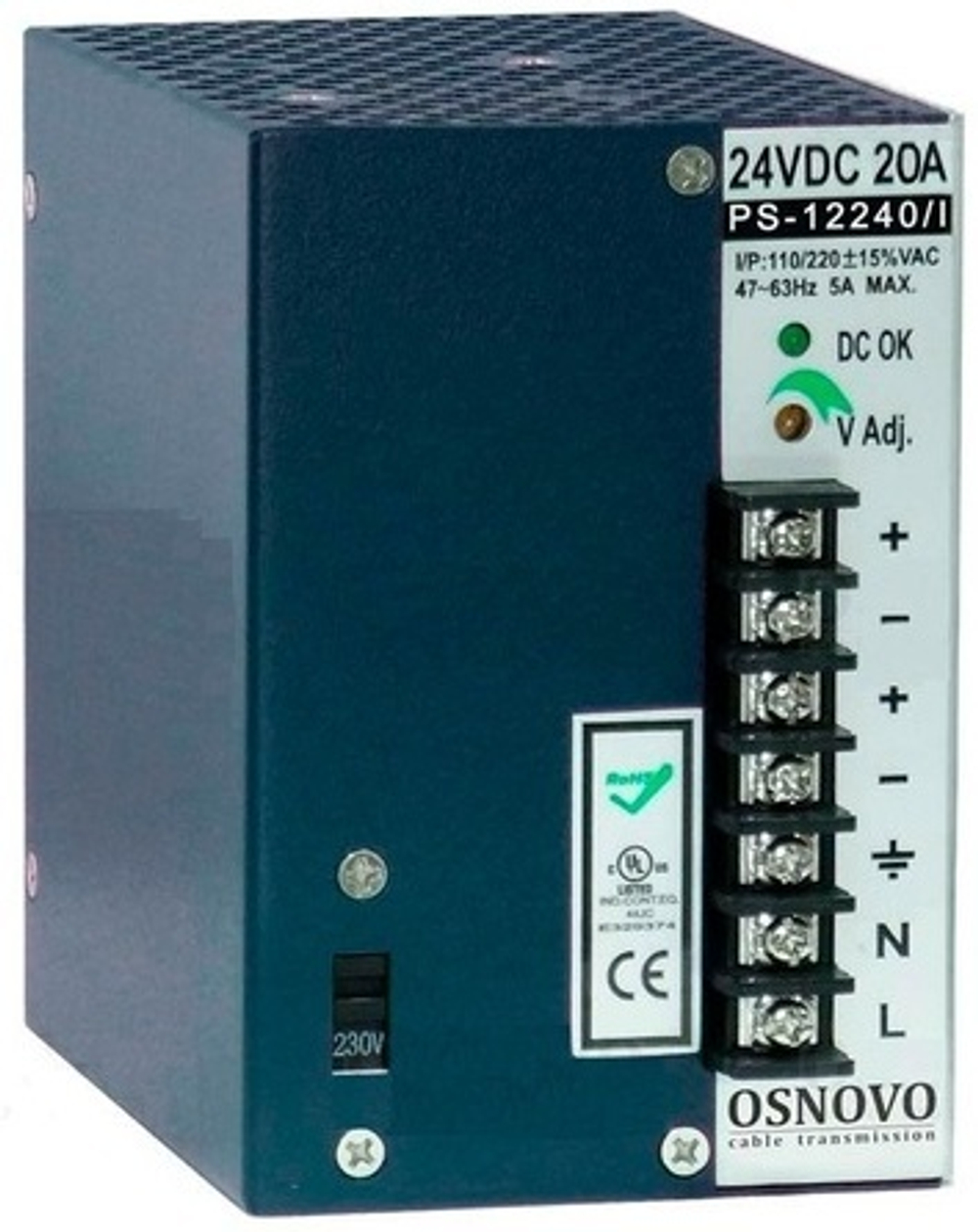 Блок питания  OSNOVO PS-12240/I