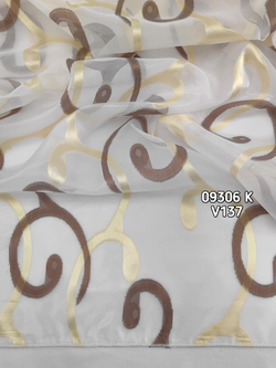 Тюль полуорганза Кесме (09306 K)