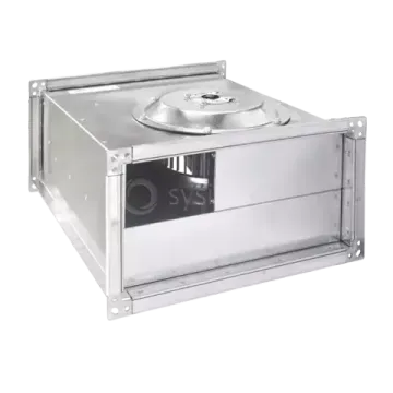 Прямоугольный канальный вентилятор TKT 60-35 с вперед загнутыми лопатками (Sysimple)